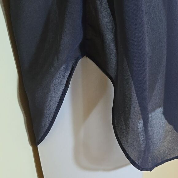 Express Y2K Sheer Sequin Top New Year's Party - Picture 7 of 14